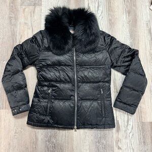 Black‎ Fur-Collar Women's